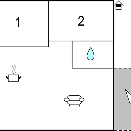 Two-bedroom In Apartman
