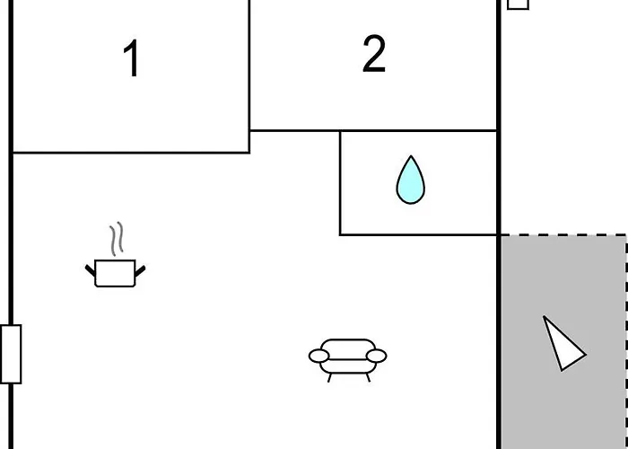 Two-bedroom In アパート